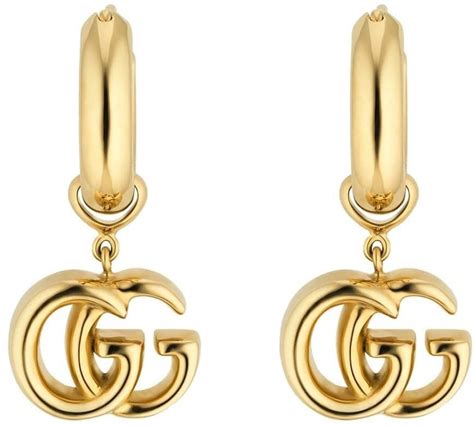 Gucci hoop earrings gold